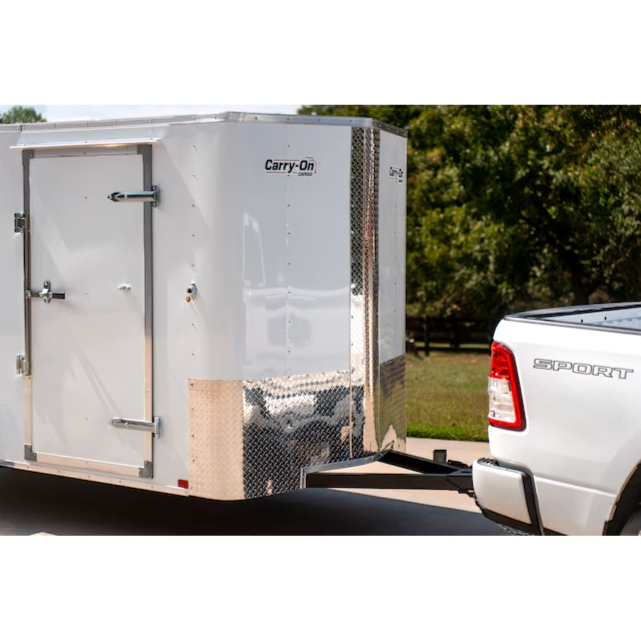Carry-On Trailer 6-ft x 12-ft Enclosed Trailer
