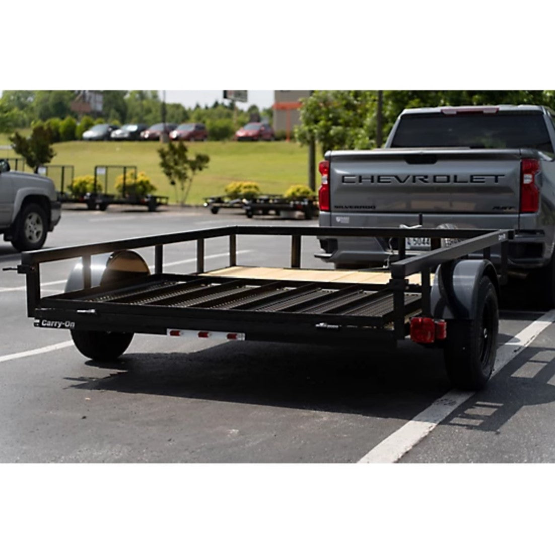 Carry-On Trailer 6.3 ft. x 8 ft. Tube Top Rail Utility Trailer
