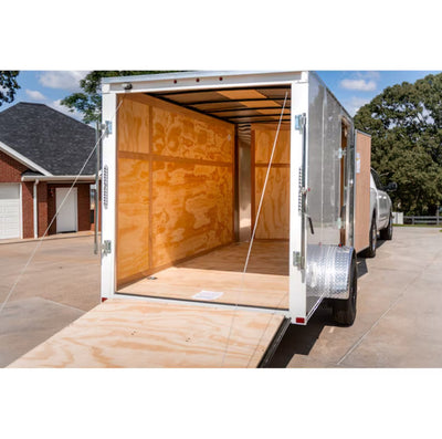 Carry-On Trailer 6-ft x 12-ft Enclosed Trailer