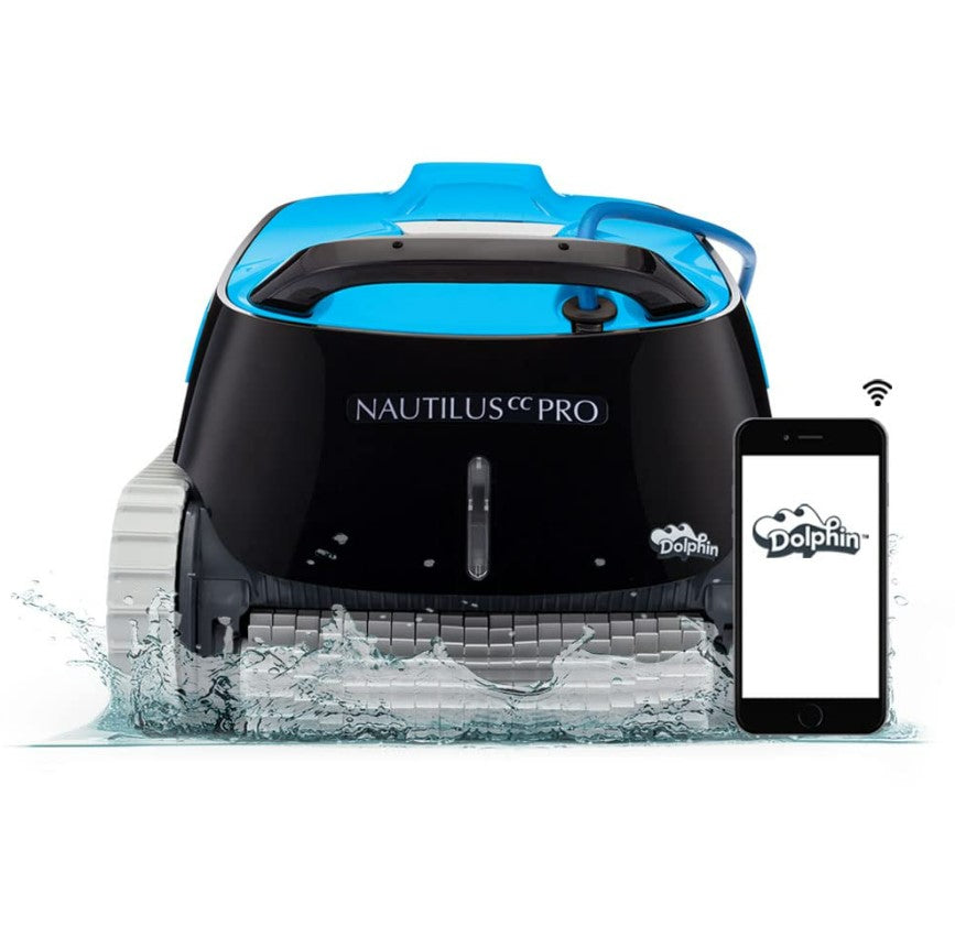 Dolphin Nautilus CC Pro Wi-Fi Robotic Pool Vacuum Cleaner up to 50 FT