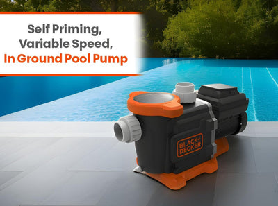 Energy Efficient 2HP Pool Pump | BLACK+DECKER