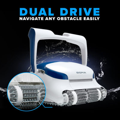 Dolphin Sigma Robotic Pool Cleaner 2024 - Wi-Fi App Control