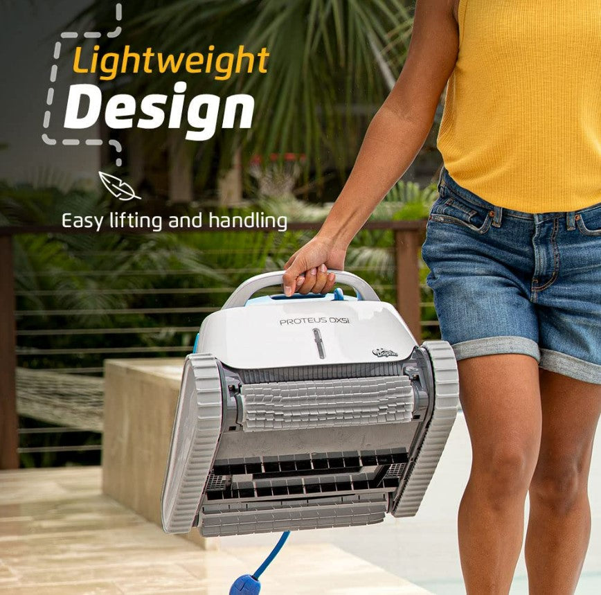 Dolphin Proteus DX5i Wi-Fi Robotic Pool Vacuum Cleaner Pools up to 50 FT