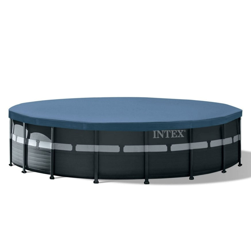 Intex 18x52 Ultra XTR Round Pool Set with Sand Filter & Cleaning Kit