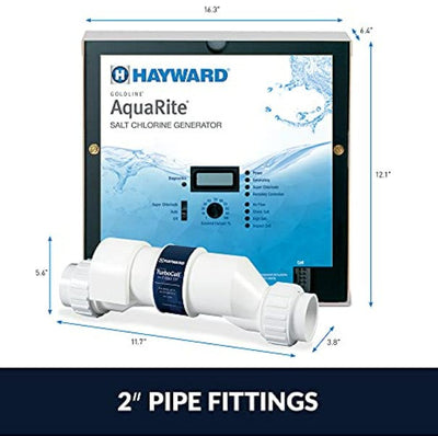 Hayward AquaRite Salt Chlorinator System for Pools up to 40000 Gal