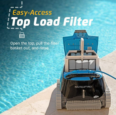 Dolphin Nautilus CC Pro Wi-Fi Robotic Pool Vacuum Cleaner up to 50 FT