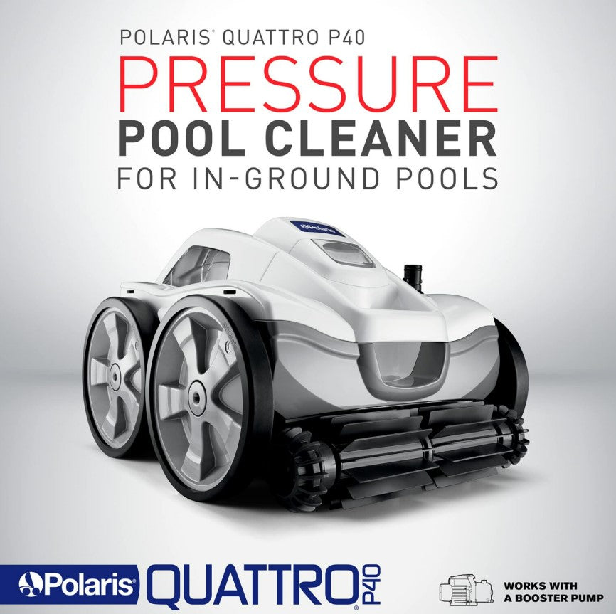 Polaris Quattro P40 Pressure Pool Cleaner for In-Ground Pools