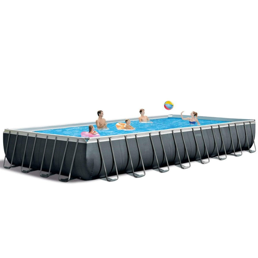Intex 24x12x52 Ultra XTR Rectangular Pool Set with Robot Vacuum