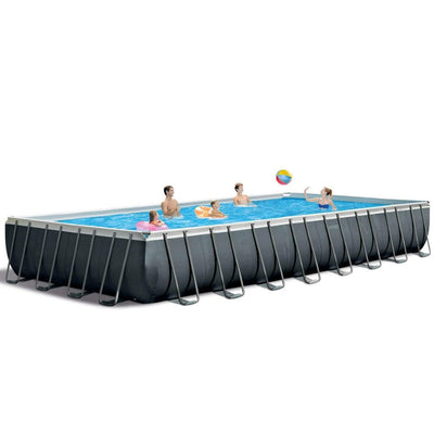 Intex 24x12x52 Ultra XTR Rectangular Pool Set with Robot Vacuum