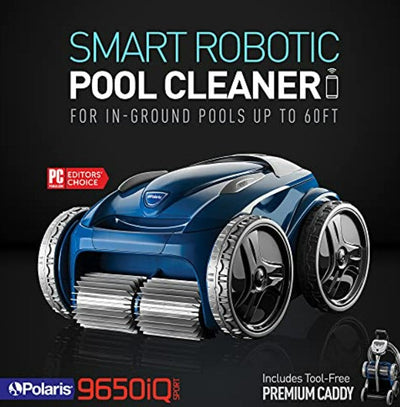 Polaris 9650iQ Sport Robotic Pool Cleaner WiFi Alexa App Control