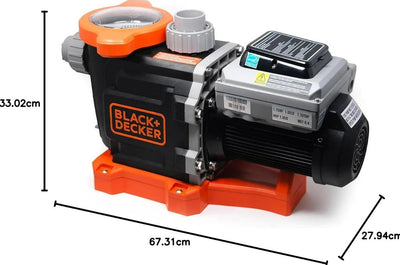 Energy Efficient 2HP Pool Pump | BLACK+DECKER