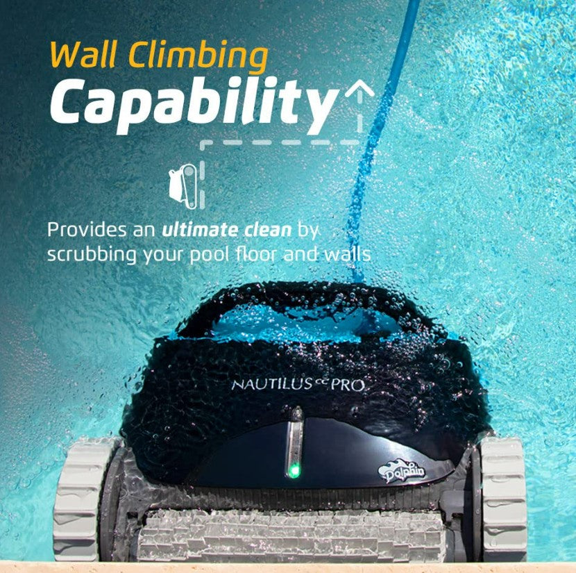 Dolphin Nautilus CC Pro Wi-Fi Robotic Pool Vacuum Cleaner up to 50 FT