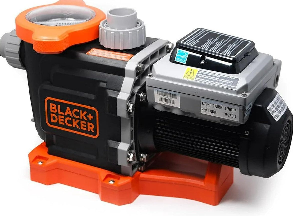 Energy Efficient 2HP Pool Pump | BLACK+DECKER