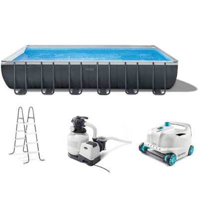 Intex 24x12x52 Ultra XTR Rectangular Pool Set with Robot Vacuum